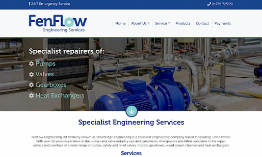 Fenflow - Pump Engineering Website