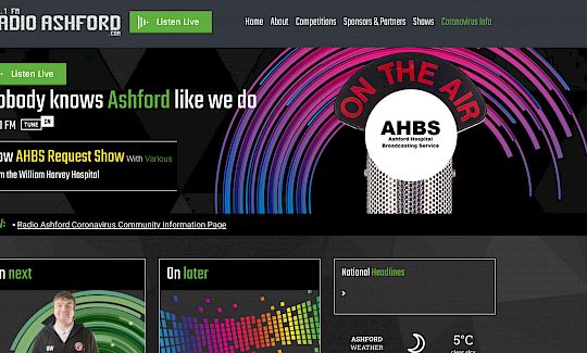 Radio Ashford Website