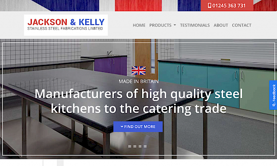 Jackson & Kelly catalogue website - Essex