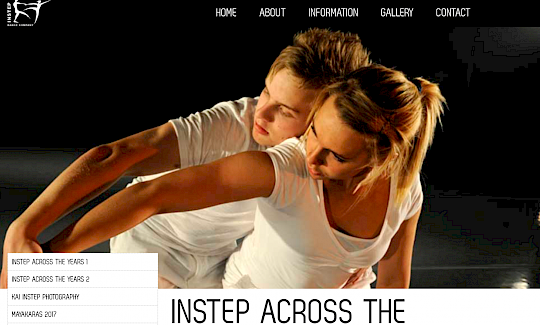 Instep Dance Company website