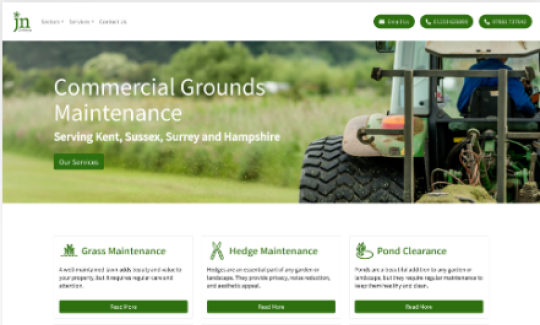 Commercial Grounds Maintenance - Website