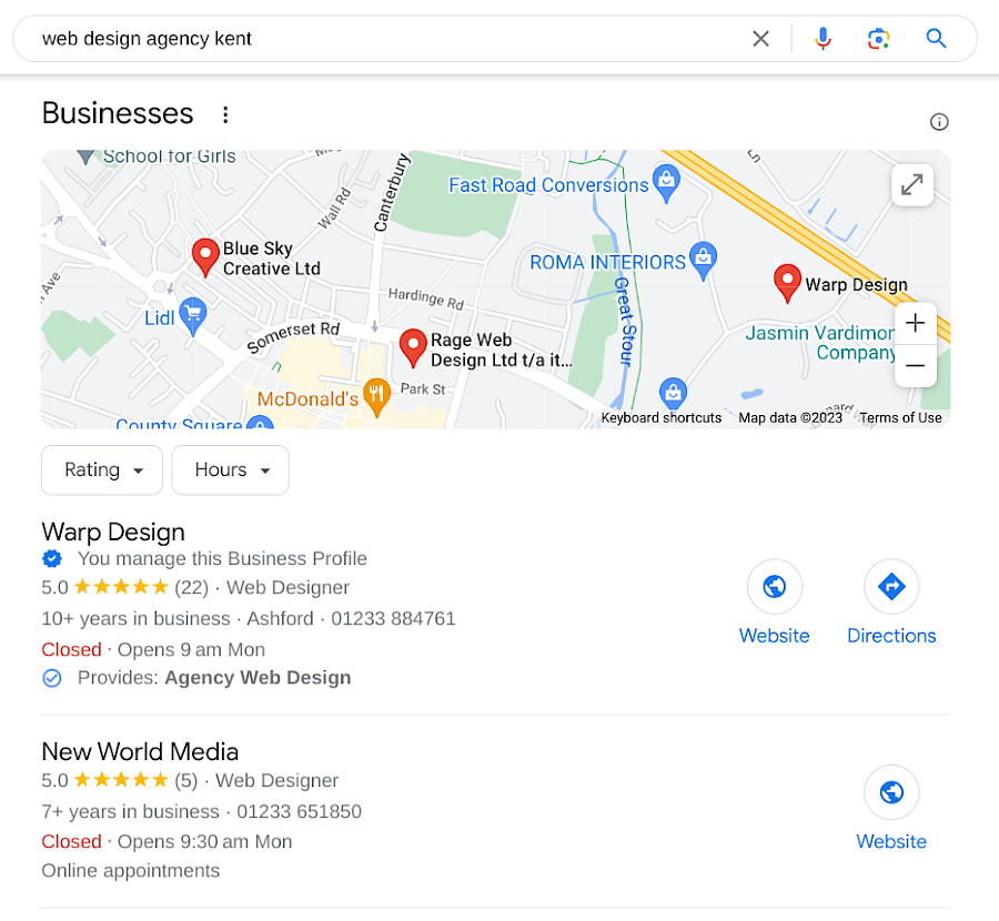 Unleash Local SEO Potential with google business profile